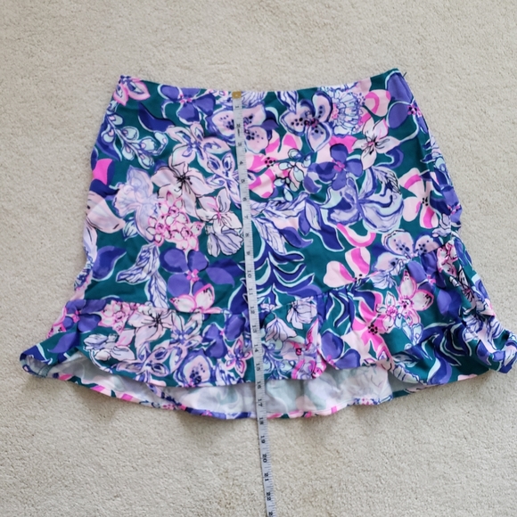 SOLD NWT Lilly Pulitzer Ibby Skirt in Moonlight Garden sz10 - Picture 13 of 15